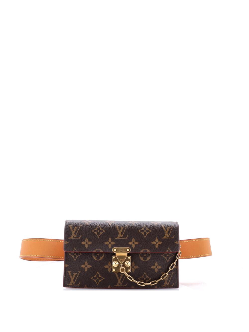 Louis Vuitton S Lock Belt Pouch Canvas #348098L18B